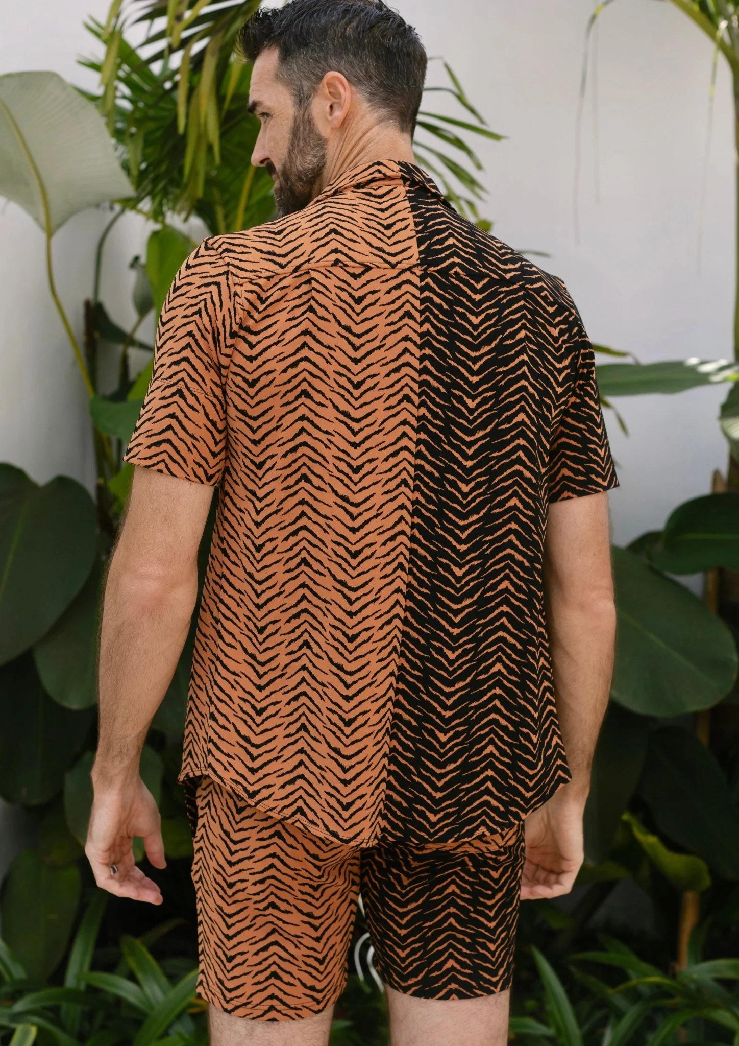Carlsbad Button Down Shirt - Tiger Switch Print - Image 7