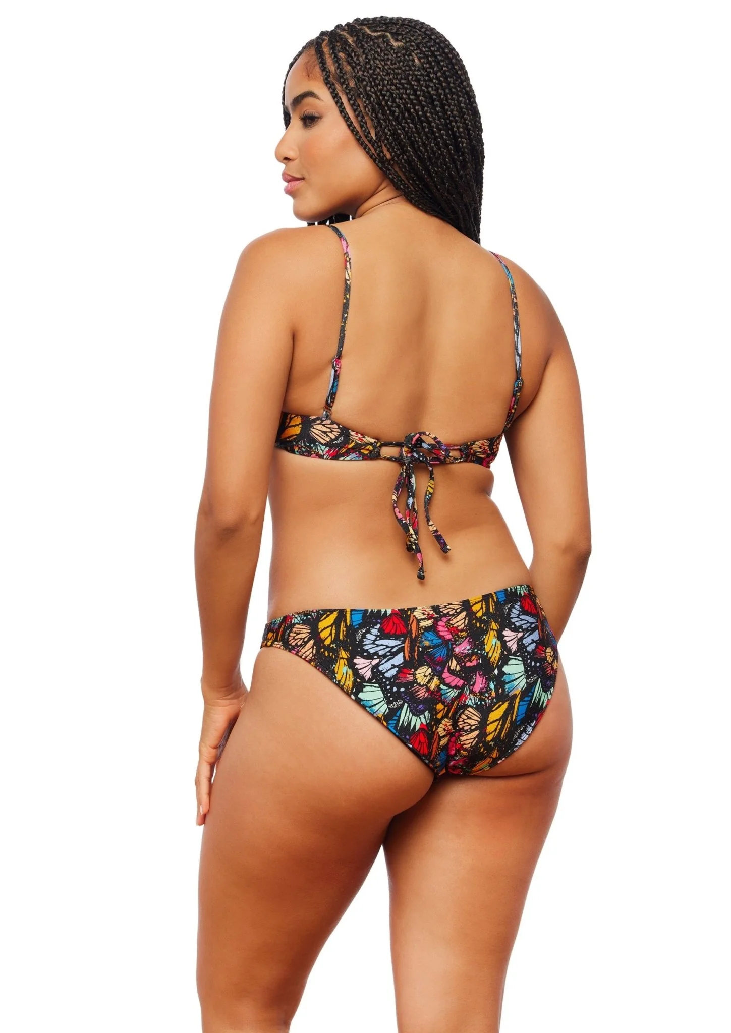 Cayman Mid Rise Bikini Bottom - Mariposa - Image 10