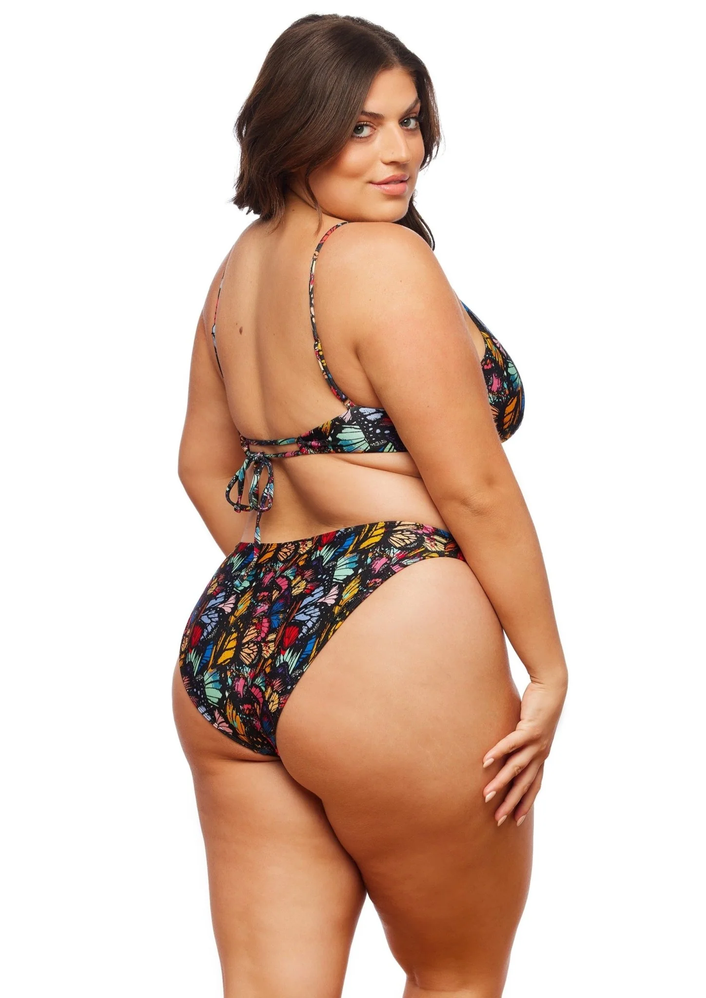 Cayman Mid Rise Bikini Bottom - Mariposa - Image 12