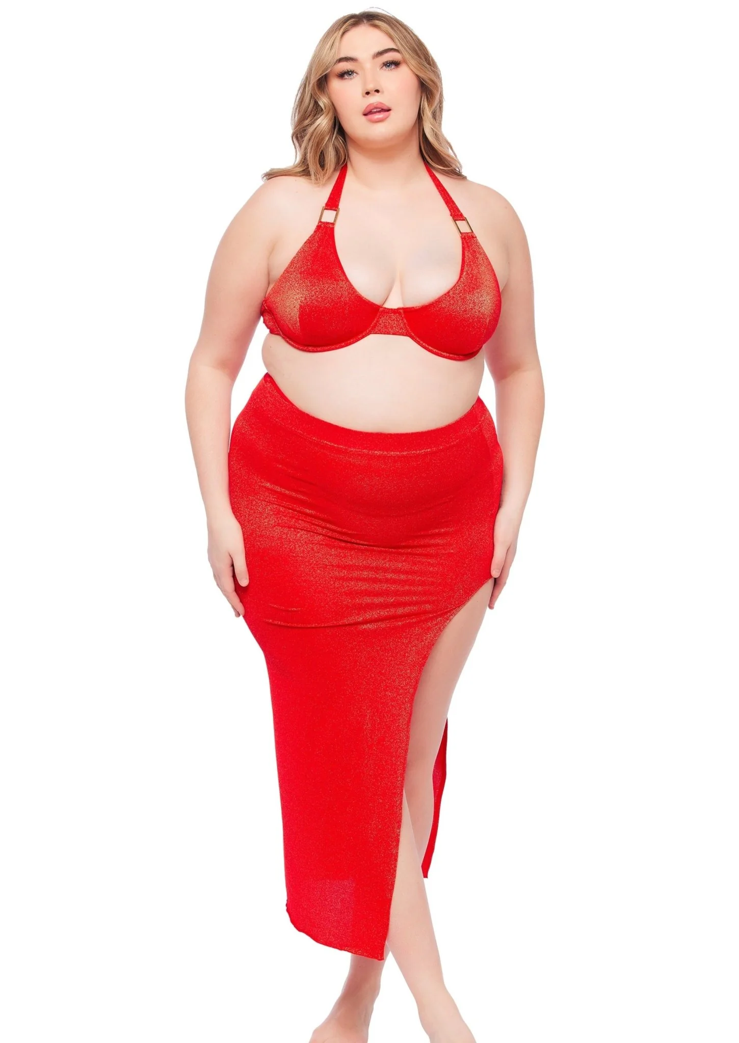 Sorrento Skirt - Blaze Lurex - Image 11