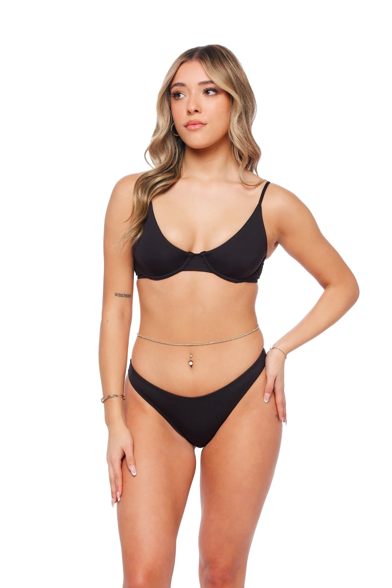 Stephanie Body Chain - Gold - Image 3